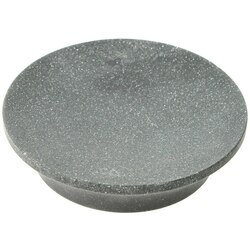 GEDY AU11 AUCUBA ROUND SOAP DISH MADE FROM STONE