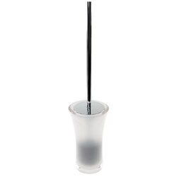 GEDY AU33 AUCUBA FREE STANDING TOILET BRUSH HOLDER MADE FROM THERMOPLASTIC RESINS
