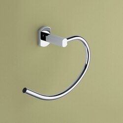 GEDY ED70-13 EDERA CURVED TOWEL RING IN CHROME