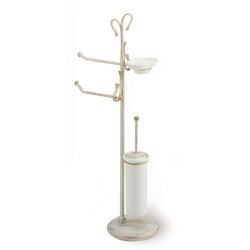 STILHAUS F21 FLORA FREE STANDING CLASSIC-STYLE 4-FUNCTION BATHROOM BUTLER