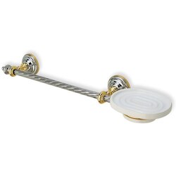 STILHAUS G69 GIUNONE 20 INCH TOWEL BAR WITH SOAP DISH