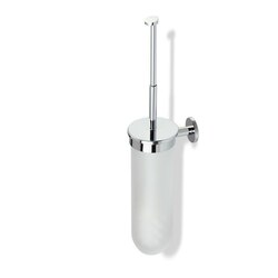 STILHAUS VE12 VENUS WALL MOUNTED FROSTED GLASS TOILET BRUSH HOLDER