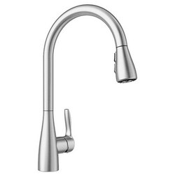 BLANCO 442208 ATURA HIGH ARCH, PULL-DOWN SINGLE HOLE KITCHEN FAUCET