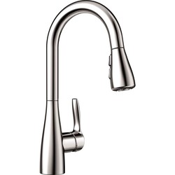 BLANCO 442209 ATURA HIGH ARCH, PULL-DOWN SINGLE HOLE KITCHEN FAUCET IN CHROME