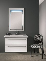 IOTTI FL6 FLY COLLECTION 35.8 INCH VANITY SET WITH DOUBLE DRAWERS