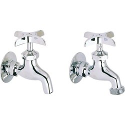 ELKAY LK69C COMMERCIAL SERVICE/ UTILITY SINGLE HOLE WALL MOUNT FAUCET 1 PAIR