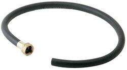 ELKAY LK402 36 INCH BLACK HEAVY DUTY RUBBER HOSE WITH STANDARD FEMALE FAUCET HOSE CONNECTION ON ONE END
