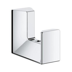 GROHE 40782000 SELECTION CUBE ROBE HOOK IN STARLIGHT CHROME