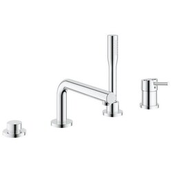GROHE 19576 CONCETTO FOUR-HOLE BATHTUB FAUCET WITH HANDSHOWER