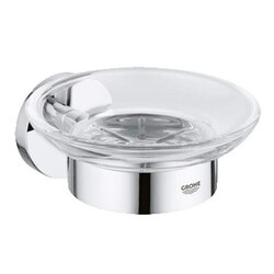 GROHE 40444 ESSENTIALS SOAP DISH WITH HOLDER