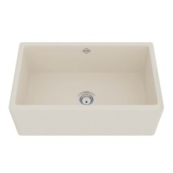 ROHL MS3018 SHAWS CLASSIC 30 INCH SHAKER MODERN SINGLE BOWL APRON FRONT FIRECLAY KITCHEN SINK