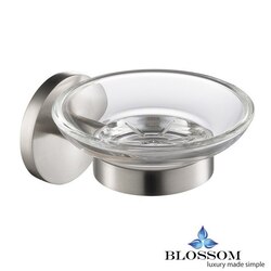 BLOSSOM BA02 502 02 SOAP DISH IN BRUSH NICKEL