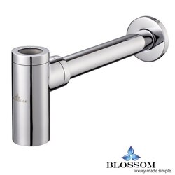 BLOSSOM BA02 003 01 1IN1/4 INCH ROUND BOTTLE TRAP IN CHROME