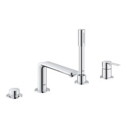 GROHE 19577 LINEARE FOUR-HOLE BATHTUB FAUCET WITH HANDSHOWER