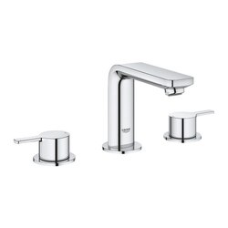 GROHE 20578 LINEARE 8 INCH WIDESPREAD TWO-HANDLE BATHROOM FAUCET M-SIZE