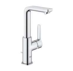 GROHE 23825 LINEARE SINGLE HOLE BATHROOM FAUCET WITH DRAIN ASSEMBLY