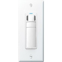 PANASONIC FV-WCCS1-W WHISPERCONTROL CONDENSATION SENSOR WITH HUMIDITY AND CONDENSATION CONTROL, COUNTDOWN TIMER, ON/OFF AND MOISTURE SENSITIVITY SELECTOR IN WHITE