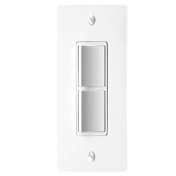 PANASONIC FV-WCSW21-W WHISPERCONTROL SWITCH WITH 2 FUNCTIONS ON/OFF AND FAN/LIGHT IN WHITE