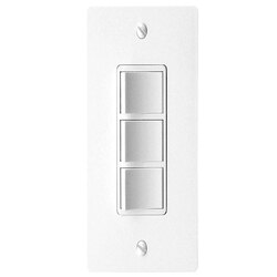 PANASONIC FV-WCSW31-W WHISPERCONTROL SWITCH WITH 3 FUNCTIONS ON/OFF, FAN/LIGHT AND NIGHT/LIGHT IN WHITE