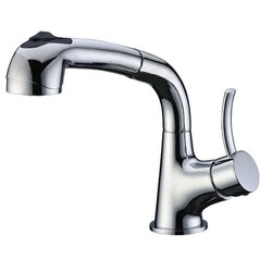 DAWN AB50 3702C SINGLE-LEVER PULL-OUT SPRAY KITCHEN FAUCET IN CHROME