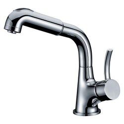 DAWN AB50 3703C SINGLE-LEVER PULL-OUT SPRAY KITCHEN FAUCET IN CHROME