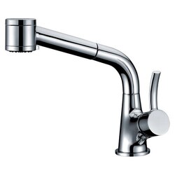 DAWN AB50 3707C SINGLE-LEVER PULL-OUT SPRAY KITCHEN FAUCET IN CHROME