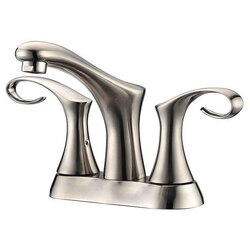 DAWN AB06 1292BN CENTERSET LAVATORY FAUCET FOR 4 INCH CENTERS IN BRUSHED NICKEL