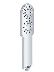 DAWN HS0820101 STAINLESS STEEL ROUND HAND SHOWER WITH WHITE LINES