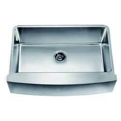 DAWN DAF3320C 33 INCH UNDERMOUNT SINGLE BOWL WITH CURVED APRON FRONT SINK