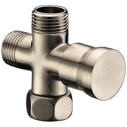 DAWN DTR090400 PUSH PULL SHOWER ARM DIVERTER IN BRUSHED NICKEL