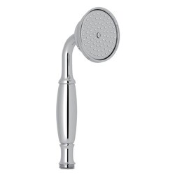ROHL 1101/8E SPA SHOWER 3 INCH FACEPLATE SINGLE FUNCTION ANTI-CAL HANDSHOWER WITH BRASS HANDLE
