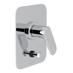 ROHL LV720L-TO MEDA THERMOSTATIC TRIM WITHOUT VOLUME CONTROL, METAL LEVER