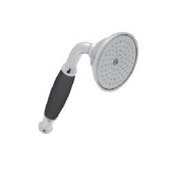 ROHL C7104B COUNTRY BATH SINGLE-FUNCTION HANDSHOWER WITH BLACK CERAMIC PORCELAIN INSERT