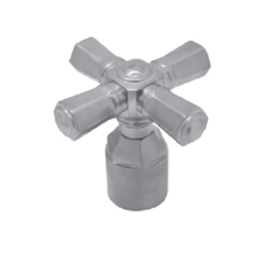 ROHL C7645 PALLADIAN CROSS HANDLE WITHOUT HOT OR COLD INDICATOR