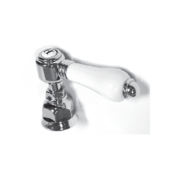ROHL C7678P ITALIAN KITCHEN AND BATH PORCELAIN LEVER WITH BELL HOUSING