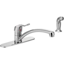 MOEN 8717 M-DURA SINGLE-HANDLE COMMERCIAL KITCHEN FAUCET WITH SIDE SPRAY