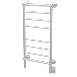 AMBA PRODUCTS T-2040 TRADITIONAL 21 W X 43-1/8 H INCH HEATED TOWEL RACK
