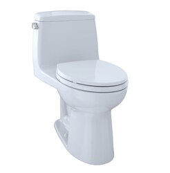 TOTO MS854114SL ULTRAMAX ONE PIECE ELONGATED 1.6 GPF ADA TOILET WITH G-MAX FLUSH SYSTEM - SOFTCLOSE SEAT INCLUDED