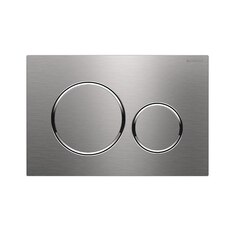 GEBERIT 115.882.ID.1 ACTUATOR PLATE SIGMA20 BRUSHED NICKEL WITH POLISHED ACCENT