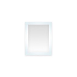 MTD MTD-10124 Encore LED Illuminated Bathroom Mirror - 24 x 27 Inch