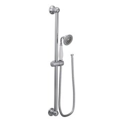 MOEN S12107EP WEYMOUTH 30 INCH SLIDE BAR SET WITH SINGLE-FUNCTION ECO-PERFORMANCE HANDSHOWER