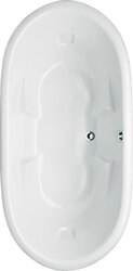 HYDRO SYSTEMS AIM7236ATA DESIGNER COLLECTION AIMEE 72 X 36 INCH ACRYLIC DROP-IN BATHTUB WITH THERMAL AIR SYSTEM