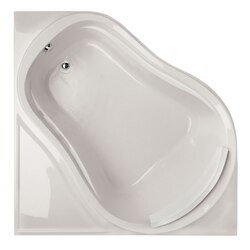HYDRO SYSTEMS ECL6464ATA DESIGNER COLLECTION ECLIPSE 64 X 64 INCH ACRYLIC CORNER MOUNT BATHTUB WITH THERMAL AIR SYSTEM