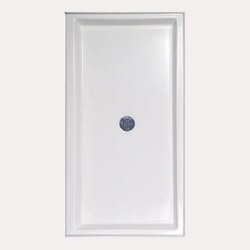 HYDRO SYSTEMS HPA.7236 RECTANGULAR 72 X 36 INCH ACRYLIC SHOWER PAN
