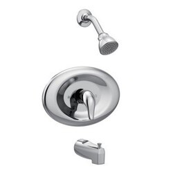 MOEN L2369EP CHATEAU ECO-PERFOMANCE POSI-TEMP PRESSURE BALANCE TUB AND SHOWER PACKAGE IN CHROME