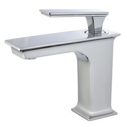 MTD MTD-8132-PC QUEEN 6 INCH SINGLE HOLE SINGLE HANDLE BATHROOM FAUCET IN POLISHED CHROME