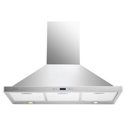 CAVALIERE SV218B2-36 36 INCH WALL MOUNTED RANGE HOOD IN STAINLESS STEEL WITH TOUCH SENSITIVE CONTROLS