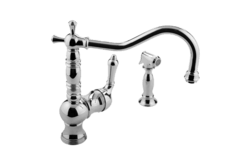 GRAFF G-4230-LM7 PESARO SINGLE LEVER KITCHEN FAUCET WITH SIDE SPRAY