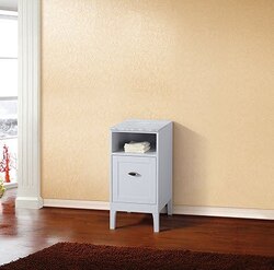 BELLATERRA HOME 7711-WH 16 INCH CABINET-WOOD-WHITE
