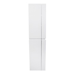 BELLATERRA HOME 804300-WH 15 INCH WALL MOUNT LINEN CABINET IN WHITE